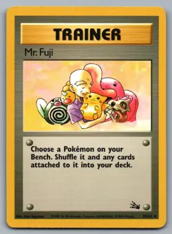 Mr. Fuji 58/62 Unlimited Pokemon Unlimited NM Fossil - Image 1