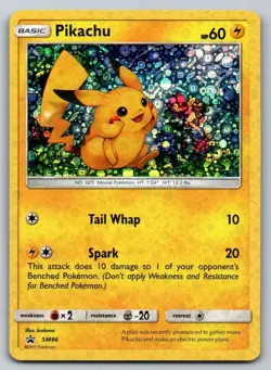 Pikachu - SM86 Holo Pokemon Holo NM Sun & Moon Promo - Image 1