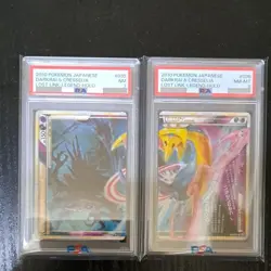 PSA 7 &8 Darkrai & Cresselia legend 035/040 036/040 Lost Link Pokemon Card 2010 - Image 1
