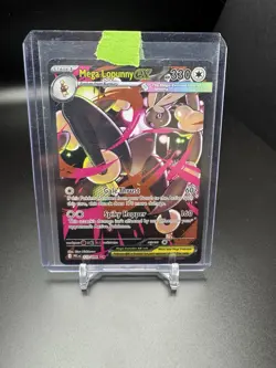 Mega Lopunny ex 128/094 Special Illustration Rare Phantasmal Flames Pokemon NM - Image 1