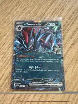 Pokemon TCG N's Zoroark EX Journey Together Card 098/159 - Image 1