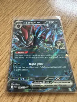 Pokemon TCG N's Zoroark EX Journey Together Card 098/159 - Image 2