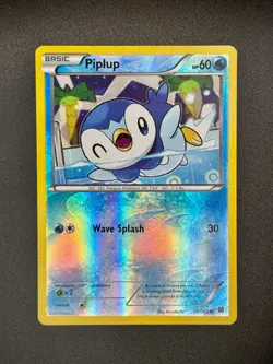 PIPLUP 36/162 BREAKTHROUGH REVERSE HOLO - POKEMON TCG CARD - Image 1