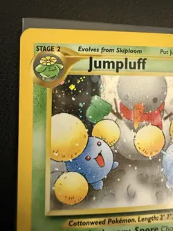 Pokemon TCG Jumpluff Neo Revelation 9/64 Holo Rare Stage 2 70 HP Eng 2000 - Image 2