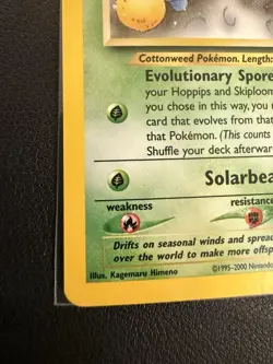 Pokemon TCG Jumpluff Neo Revelation 9/64 Holo Rare Stage 2 70 HP Eng 2000 - Image 4