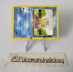 Squirtle 063/102 - Base Set WOTC *NM* Common Pokemon Card - Image 2