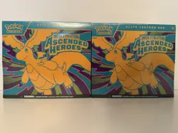 Pokemon TCG: Ascended Heroes Elite Trainer Box Lot of 2 New/Factory Sealed - Image 1