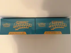 Pokemon TCG: Ascended Heroes Elite Trainer Box Lot of 2 New/Factory Sealed - Image 2