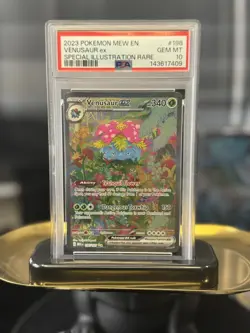 2023 Pokemon TCG 151 Venusaur ex Special Illustration Rare SIR 198 - PSA 10 - Image 1