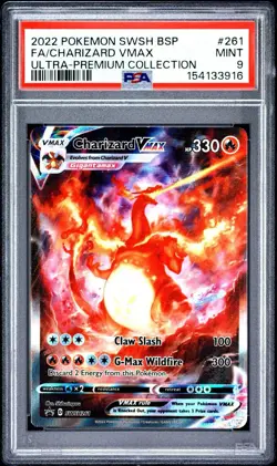 2025 Pokemon Charizard VMAX SWSH261 SWSH: Sword & Shield Promo Cards Holo PSA 9 - Image 1