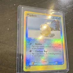 Pokemon TCG Psyduck Reverse Holo EX Sandstorm 44/95 40 HP English 2004 - Image 2