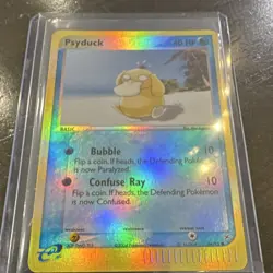 Pokemon TCG Psyduck Reverse Holo EX Sandstorm 44/95 40 HP English 2004 - Image 3