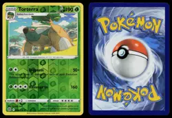 TORTERRA 008/172 HOLO RARE BRILLIANT STARS POKEMON REVERSE HOLO NM - Image 3