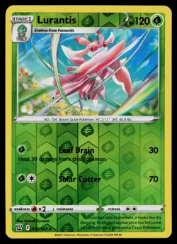LURANTIS 015/163 RARE BATTLE STYLES POKEMON REVERSE HOLO NM - Image 1