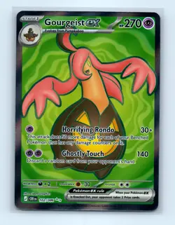 Pokemon tcg ME04: Chaos Rising Gourgeist ex Near Mint or Better - Image 1