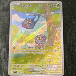 The Pokemon Company Tangela 178/165 SV 151 Illustration Rare Full Art Holo - Image 1