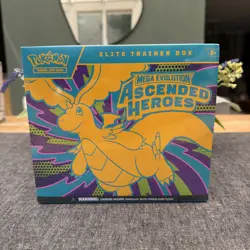 Pokemon TCG: Mega Evolution Ascended Heroes ETB (NEW AND SEALED) ✅ - Image 1