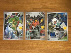 Pokemon Series 2 First Partner Illustration Collection Gen 5 Unova FULL SET - Image 1