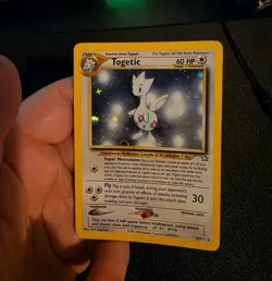 Togetic Holo Pokemon 16/111 Stage 1 1995/2000 Half Swirl and Cross - Image 2