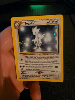 Togetic Holo Pokemon 16/111 Stage 1 1995/2000 Half Swirl and Cross - Image 4