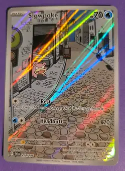 The Pokemon Company Slowpoke 204/198 SV01 Illustration Rare Holo Full Art ENG - Image 1