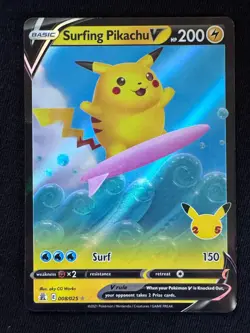 Pokemon Pikachu Card Lot Celebrations (3 cards) - Image 3