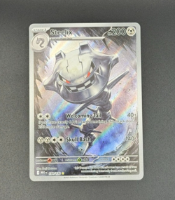 Pokemon TCG Steelix #150/132 Mega Evolutions Illustration Rare Full Art - Image 1