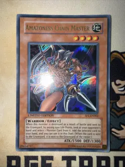 Amazoness Chain Master SP1-EN002 Limited Edition Ultra Rare Yu-Gi-Oh! MP - Image 2