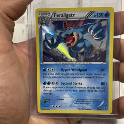 Pokemon TCG - Feraligatr 17/119 - Holo Rare - Phantom Forces NM/MT Card 2014 - Image 1