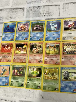 Pokemon Gym Heroes Pokemon Lot of 24 Cards Vintage Vtg Card - NO DUPES - LP TCG - Image 3