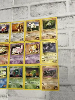 Pokemon Gym Heroes Pokemon Lot of 24 Cards Vintage Vtg Card - NO DUPES - LP TCG - Image 5