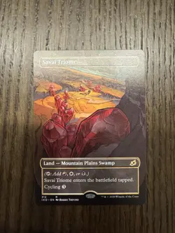 Savai Triome (Showcase) Ikoria: Lair of Behemoths Regular Magic the Gathering - Image 1