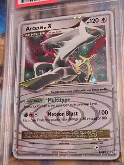 Pokemon Card - Arceus LV. X 95/99 - Arceus - Holo - PSA 8 NM-MT NEW CERT Low POP - Image 2