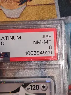 Pokemon Card - Arceus LV. X 95/99 - Arceus - Holo - PSA 8 NM-MT NEW CERT Low POP - Image 4
