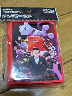 Pokemon Card Game The Glory of Team Rocket Deck Case Sleeve Set of 2 Japan TCG - Image 5