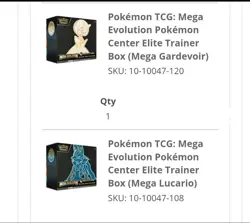 (Pre-Sale) Mega Evolution ETB Pokemon Center Set Confirmed 9/26 Preorder - Image 1