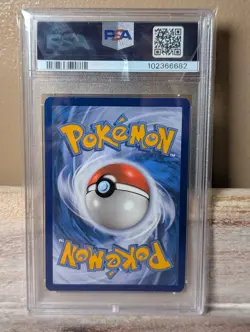 Pokemon Espeon & Deoxys GX SM240 PSA 8 Sun & Moon Tag Team Promo Full Art Holo - Image 2