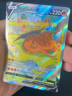 CARTE POKEMON DRACAUFEU V SWSH260 FR ULTRA RARE EB PROMO - NEUF - Image 2