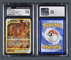 CGC 10 GEM MINT 2023 Pokemon Crown Zenith Giratina VSTAR Alt Art Gold Holo GG69 - Image 1