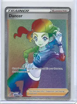 Dancer 274/264 NM+ Full Art Secret Rare - Fusion Strike - Pokemon TCG 2021 - Image 1