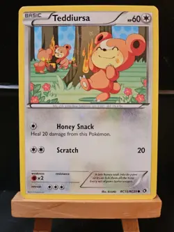 Pokemon TCG Legendary Treasures: Radiant Collection RC15/RC25 - TEDDIURSA, Holo - Image 1