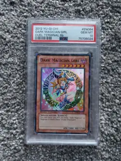 PSA 10 - Dark Magician Girl DT06 Duel Terminal Super Rare Yugioh - Image 1