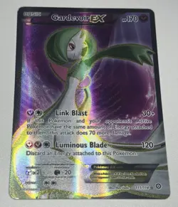 2016 Pokemon XY Steam Siege Gardevoir EX Full Art 111/114 Rare Holo Card NM - Image 1