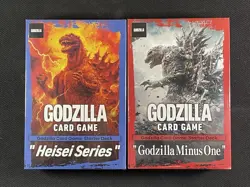 Godzilla Card Game x2 Heisei Series Minus One Starter Deck First Edition - Image 1