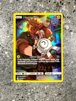 Pokemon TCG Cards Magnemite 242/236 Cosmic Eclipse Secret Rare NM-M - Image 1