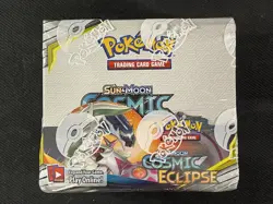 Pokemon Card Factory Sealed Booster Box Cosmic Eclipse S&M Ultra Rare - Image 1