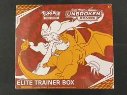 Pokemon Card Factory Sealed ETB Unbroken Bonds S&M Ultra Rare - Image 1