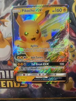 Oversized Pikachu GX SM232 Promo JUMBO Pokemon Card NM - Image 1