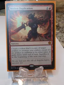 MTG Molten Duplication #0014 Mythic Outlaws of Thunder Junction - Image 1