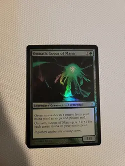 Omnath, Locus of Mana Worldwake Foil Moderately Played - Image 1